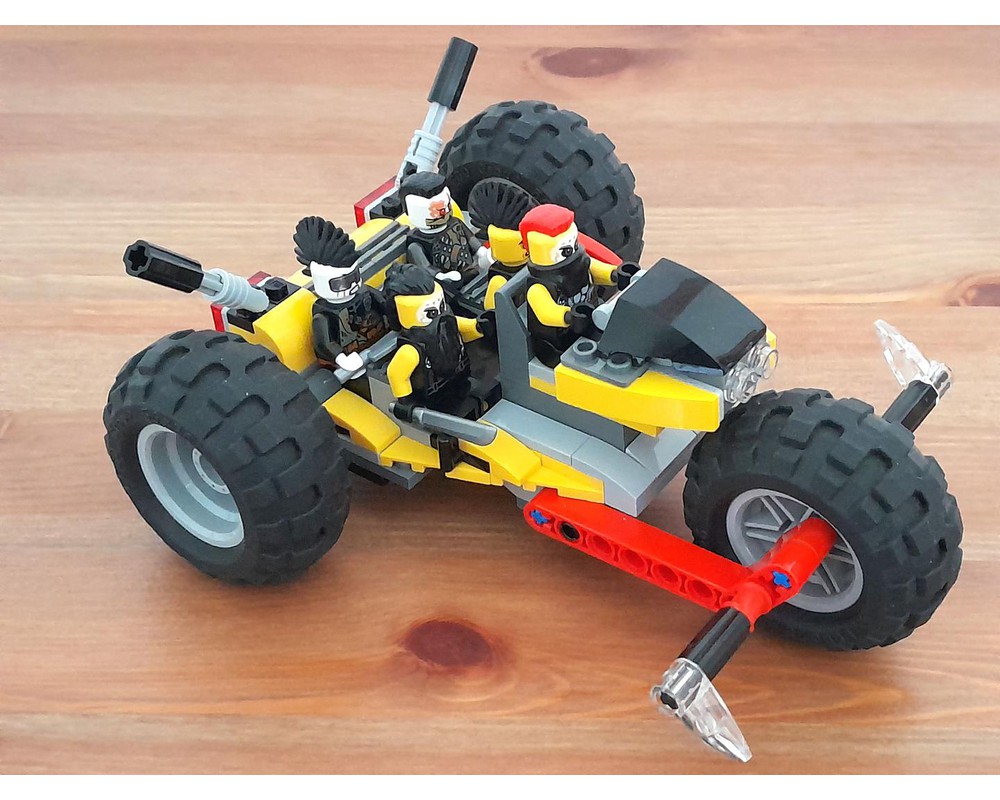 LEGO MOC 31022 Postapo Heavy Trike by R4D3K | Rebrickable - Build with LEGO