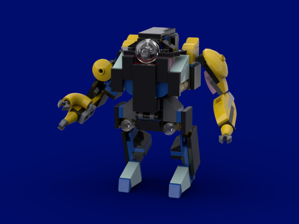 LEGO MOC Submarine Mech Suit by eric_nunya | Rebrickable - Build with LEGO