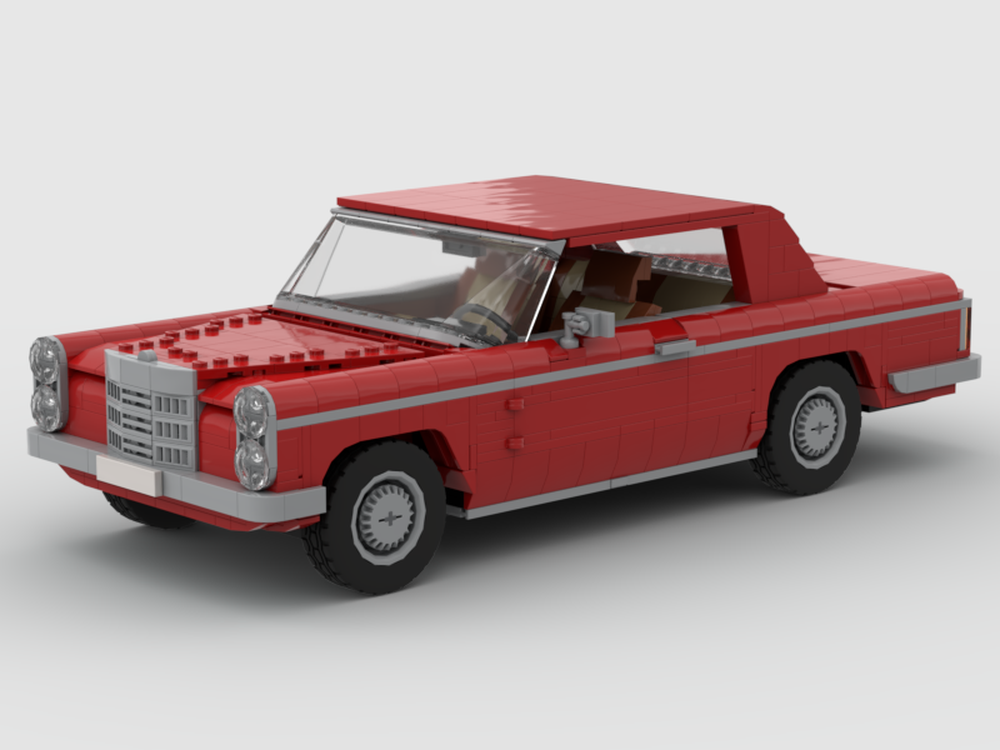 LEGO MOC Mercedes-Benz /8 Coup?� (W115) by TheCarBuilder | Rebrickable - Build with LEGO
