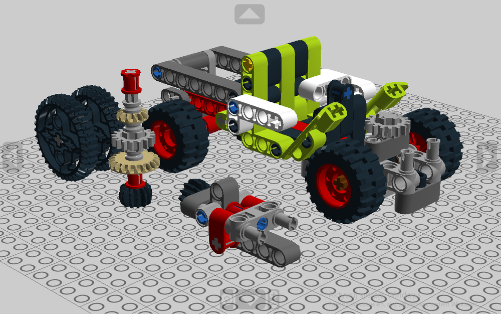 LEGO MOC 42102 Mini CLAAS XERION alternative - Old pickup truck with ...