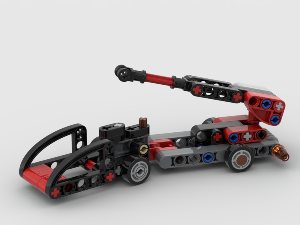 LEGO MOC 30655 Fire Truck by bartoszzielony Rebrickable Build with LEGO