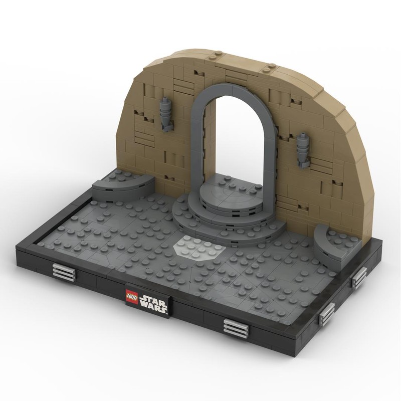 LEGO MOC Commander Fox and the Coruscant guard diorama by