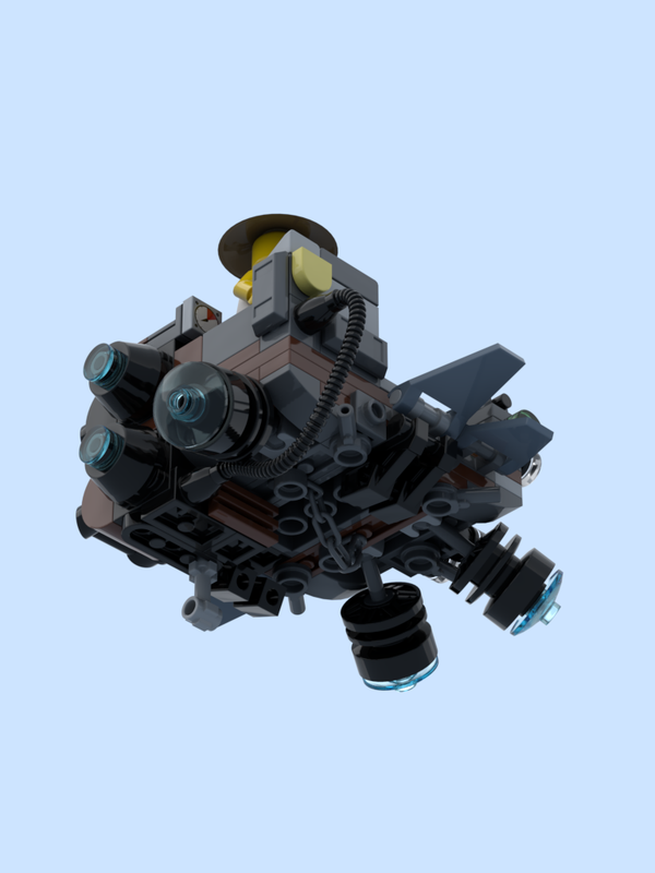 LEGO MOC Utility hover platform by tingdrason | Rebrickable - Build ...