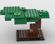 LEGO MOC Improved Minecraft Nether Fortress by sebbl