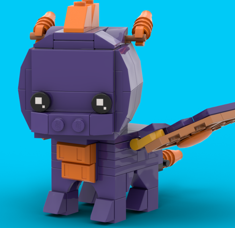 Lego spyro 2024 the dragon