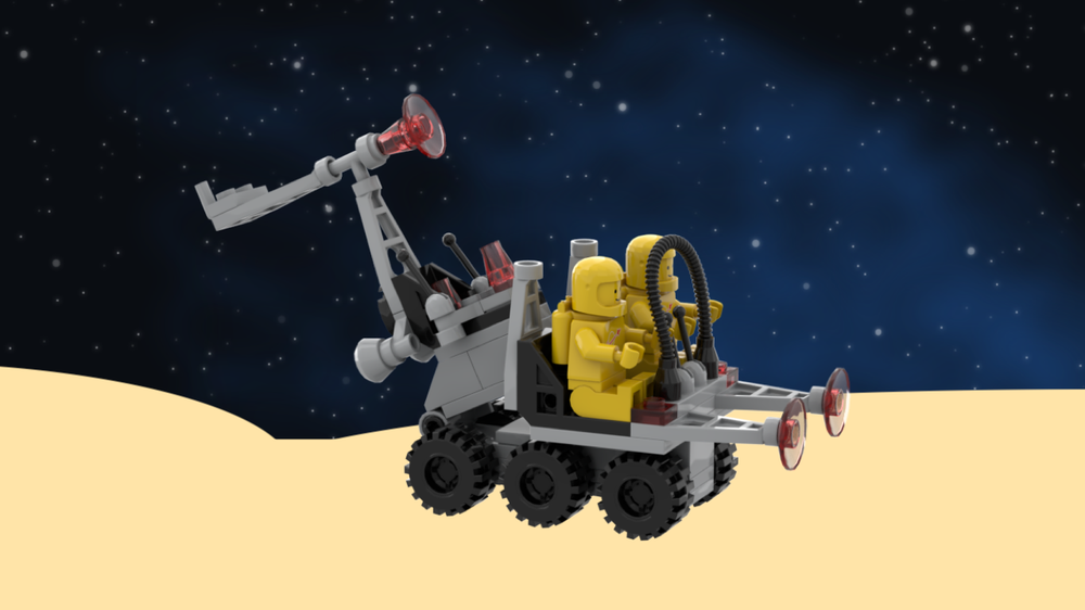 LEGO MOC-157844 Classic Space Reimagined: Ideas 250 Book Surface Rover ...