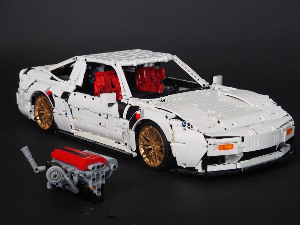 LEGO MOC 1:8 Nissan 200SX (1991) by LimeLegoLambos | Rebrickable ...