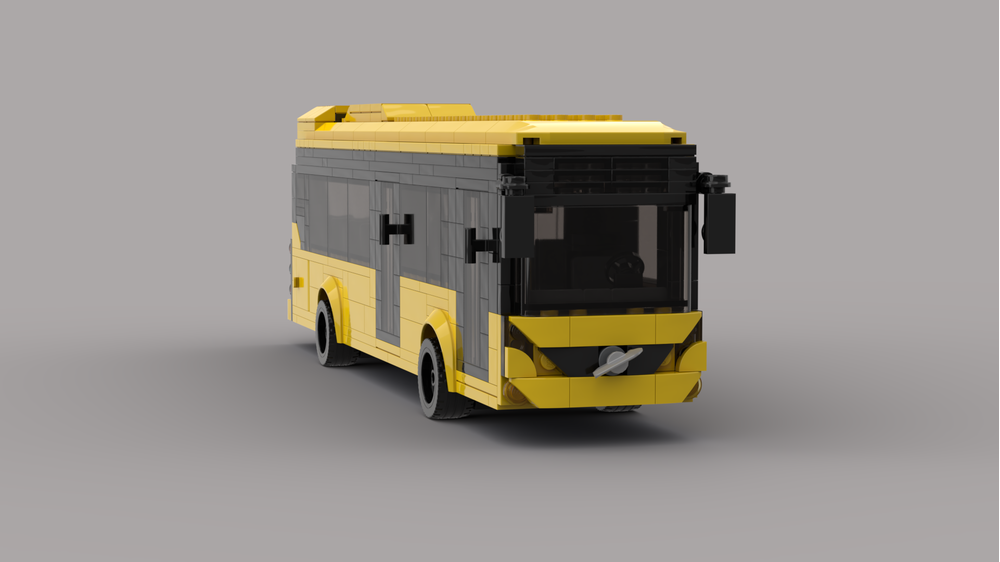 LEGO MOC-157898 City Bus 01 - Volvo 7900 by Yanix | Rebrickable - Build ...