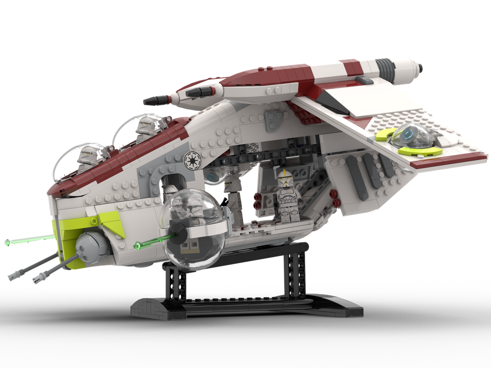 LEGO MOC-157935 Republic Gunship LAAT/i MOC (ALL NEW, 2026) Ver.3.0 ...