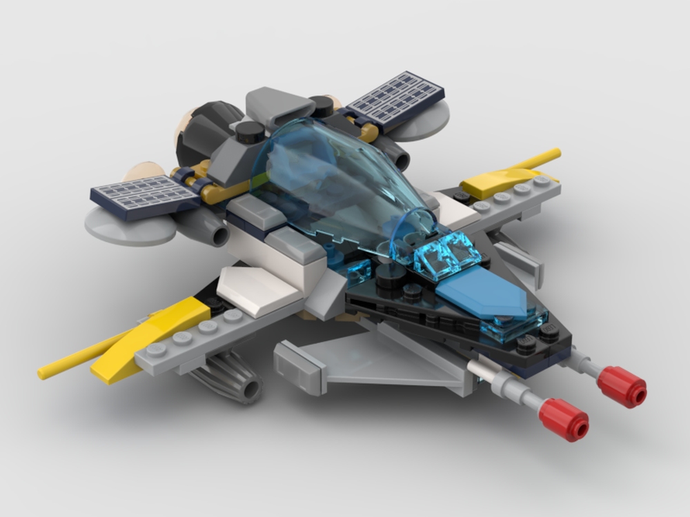 LEGO MOC 60354 Starfighter I by R4D3K | Rebrickable - Build with LEGO