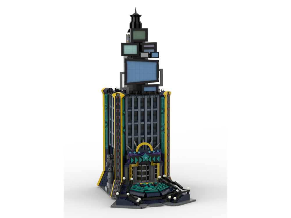 LEGO MOC Memory's Skyscraper (Kingdom Hearts II) by Twilight Brix