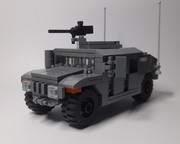 LEGO MOC Humvee Desert Tan Custom Military Building Instructions by  ModernBrix