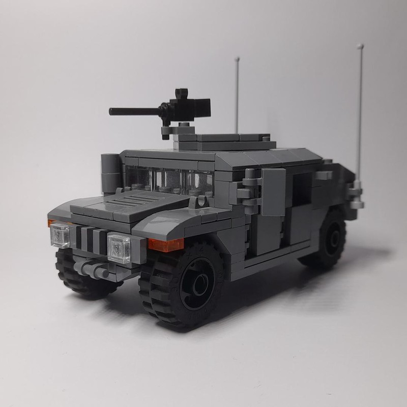 LEGO MOC Military Humvee by KroczkoBricks | Rebrickable - Build with LEGO