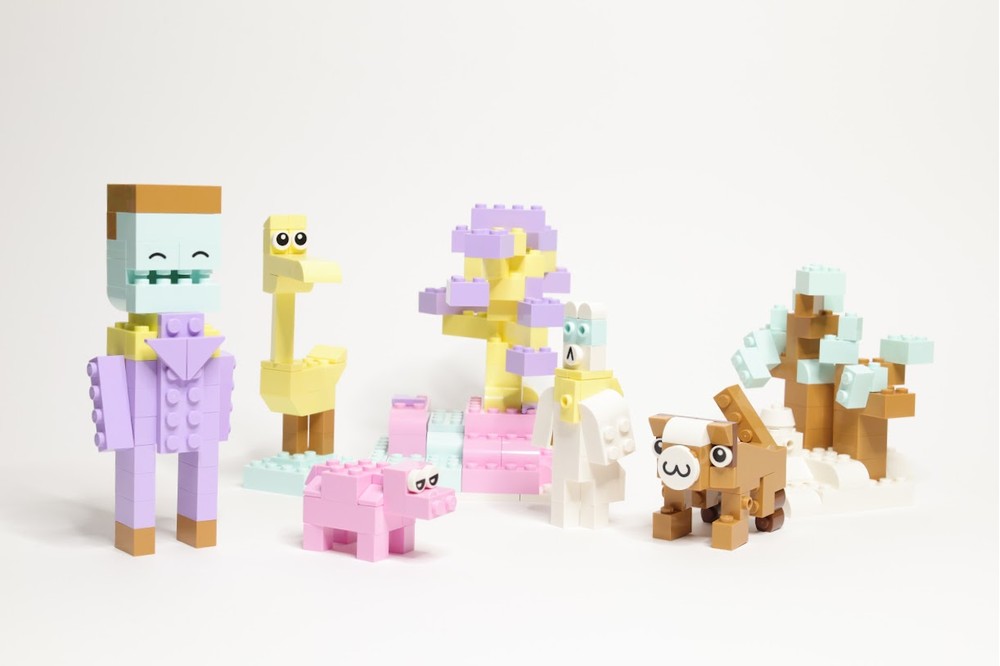 LEGO MOC-158012 11028 - set 1 of pastel fun by BloodyPun | Rebrickable ...