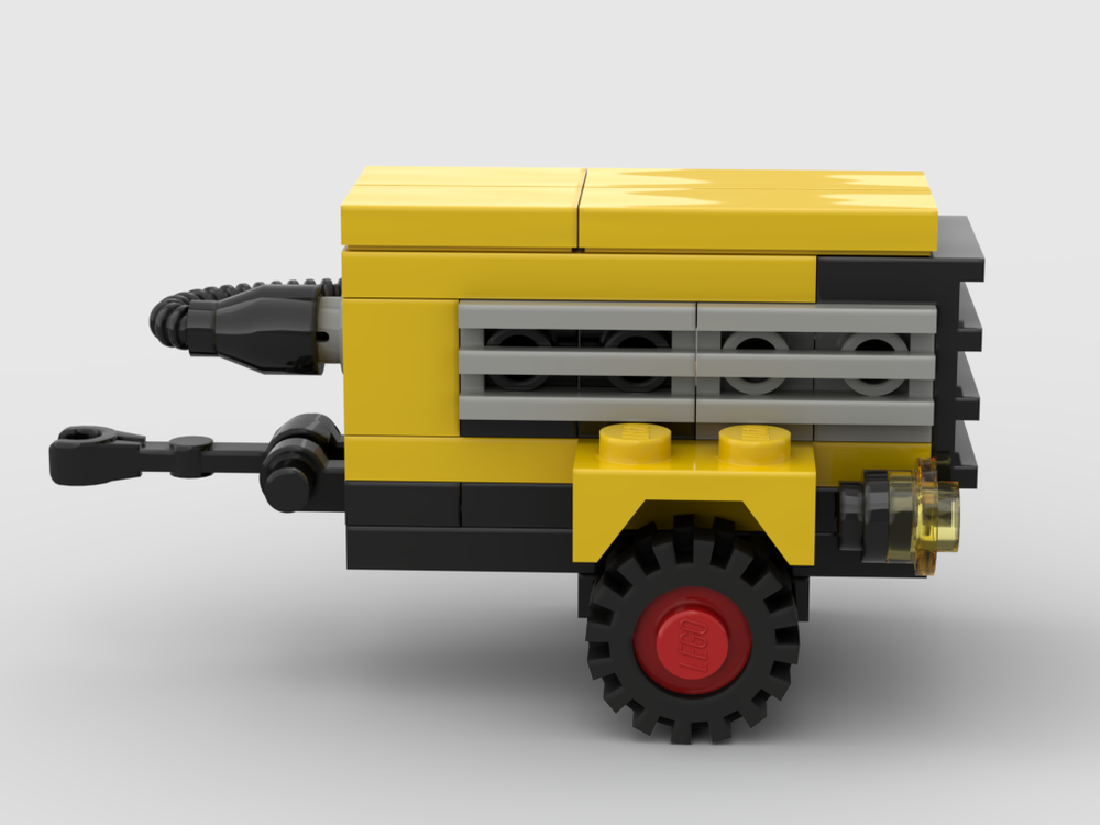 LEGO MOC Atlas Copco Portable Compressor (City Scale) by christov ...