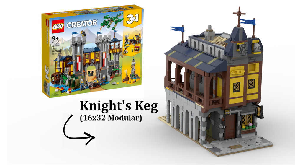 LEGO MOC Knight s Keg by Crimson Coronet Rebrickable Build with LEGO