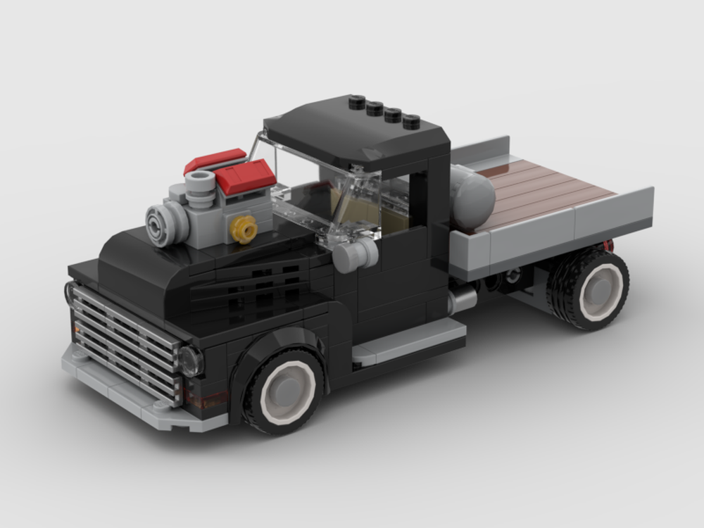 Lego Moc 1950 Chevrolet 3100 Custom By Toms8wides Rebrickable Build