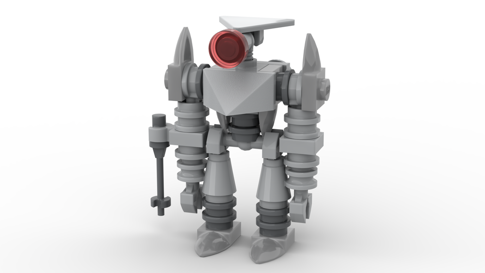 LEGO MOC AQUA Droid Minifig Scale by DBricksLegion Rebrickable Build with LEGO