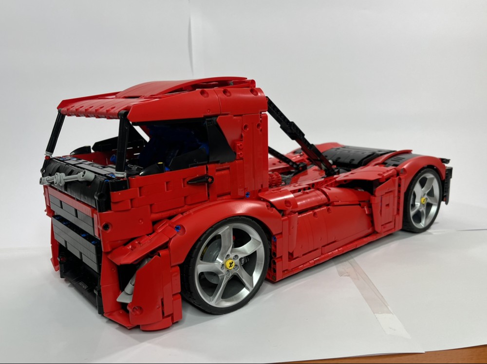 Lego ferrari online lorry