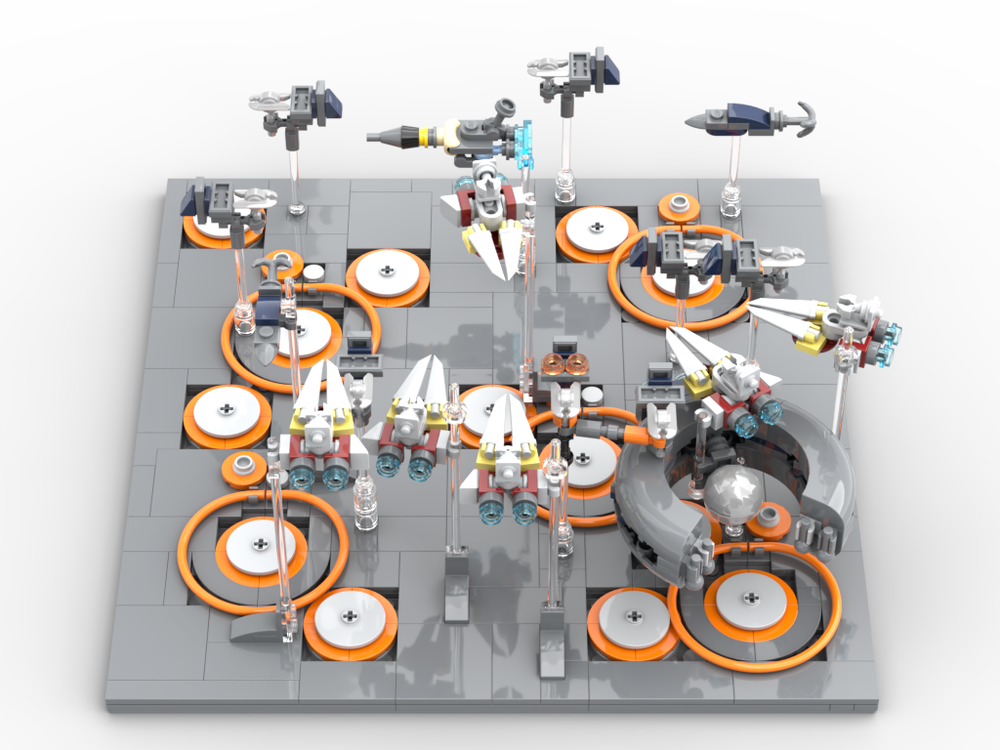 Lego battle of online coruscant