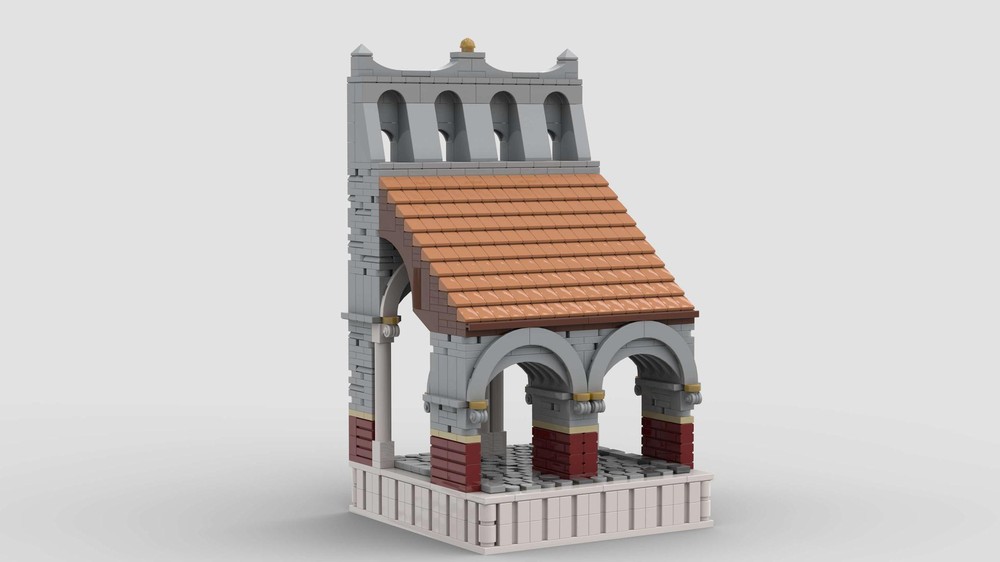LEGO MOC-158185 Roman Ancient Arcade by Sir Perceval | Rebrickable ...