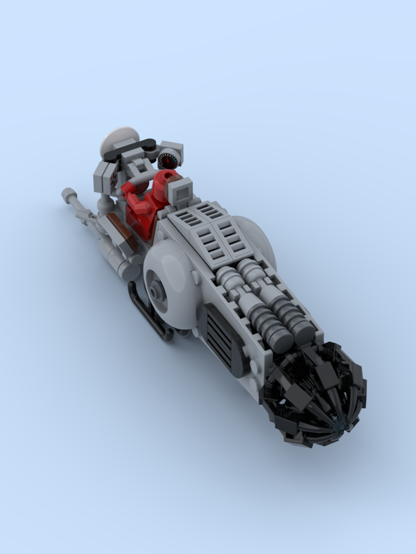 LEGO MOC-158188 Scout Hoverbike by tingdrason | Rebrickable - Build ...