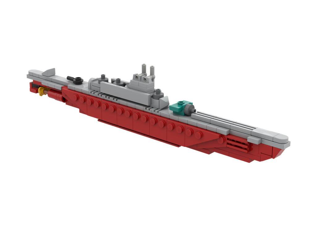 LEGO MOC-158194 IJN I-400 Class Aircraft Carrier Submarine by The Bobby ...