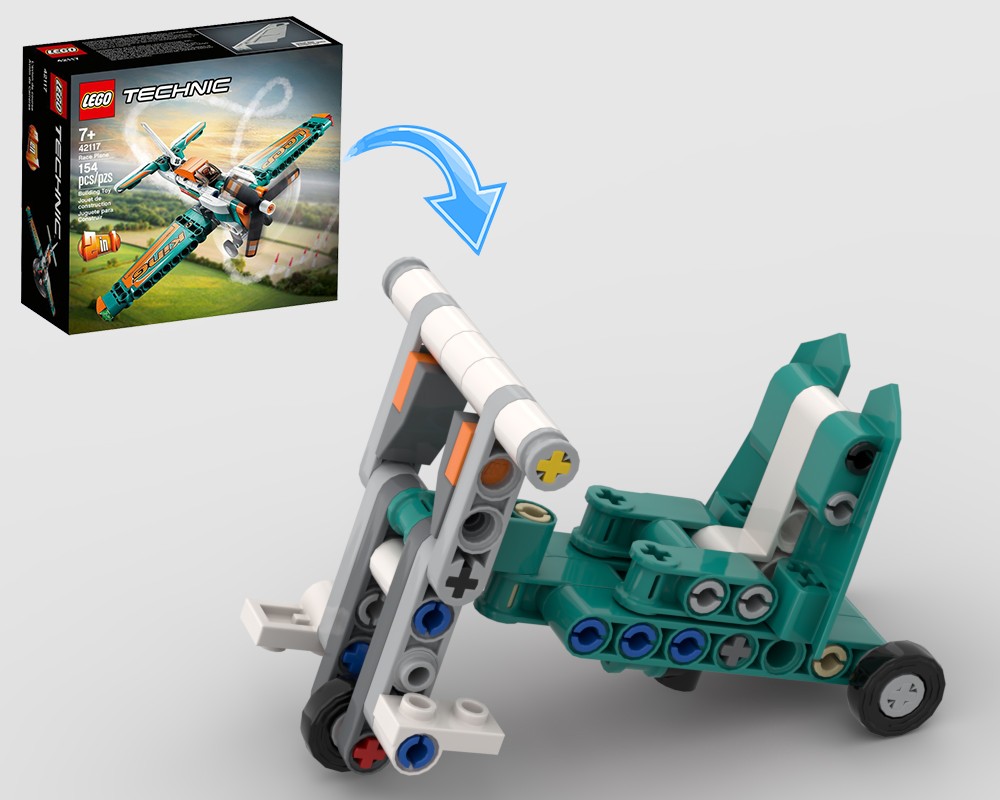 LEGO MOC Children's Tricycle 42117 Alternative by ErikGS | Rebrickable ...