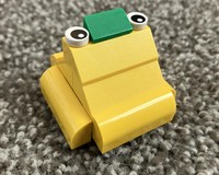 Simple Yellow Frog