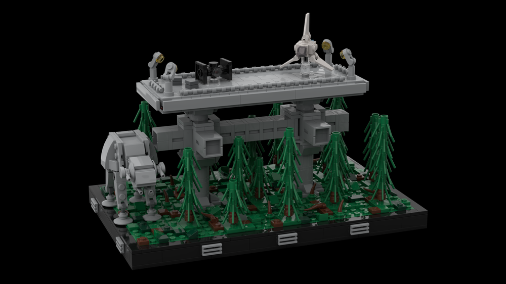 LEGO MOC SW Base on Endor by MOCOPOLIS