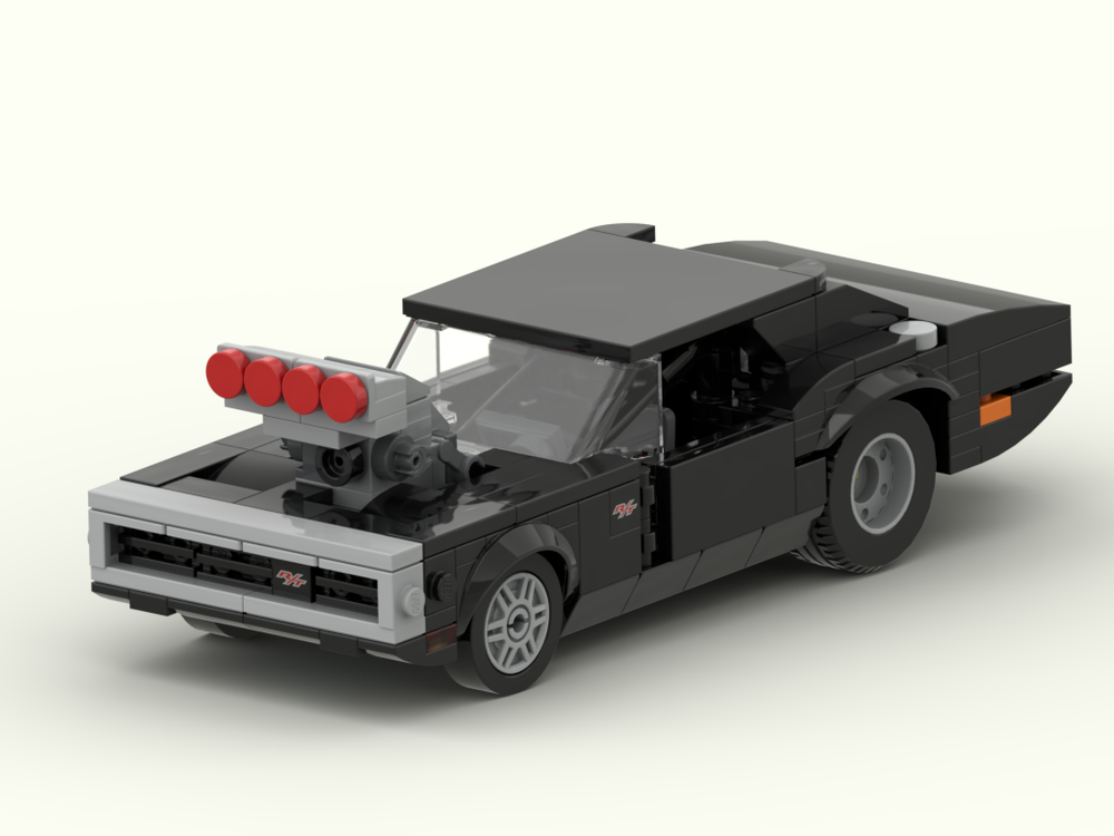 LEGO MOC 1968 Dodge Charger Promod - 76912 based by jameshigson0512 ...