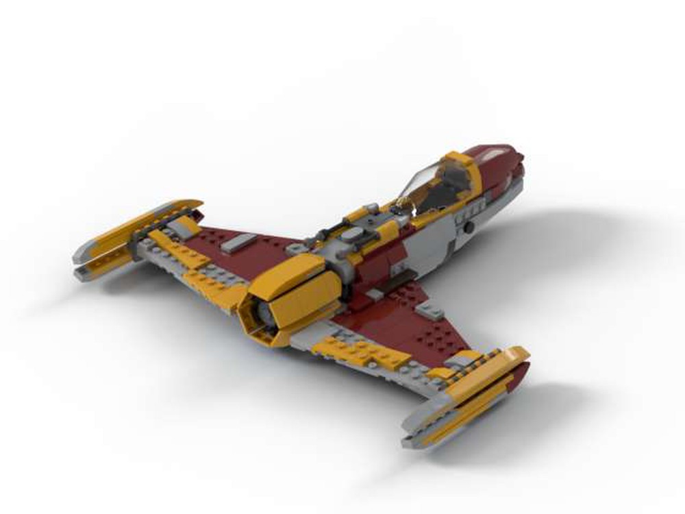 Lego Moc Shin Hatis Starfighter From 75364 Modification By Dmonti79