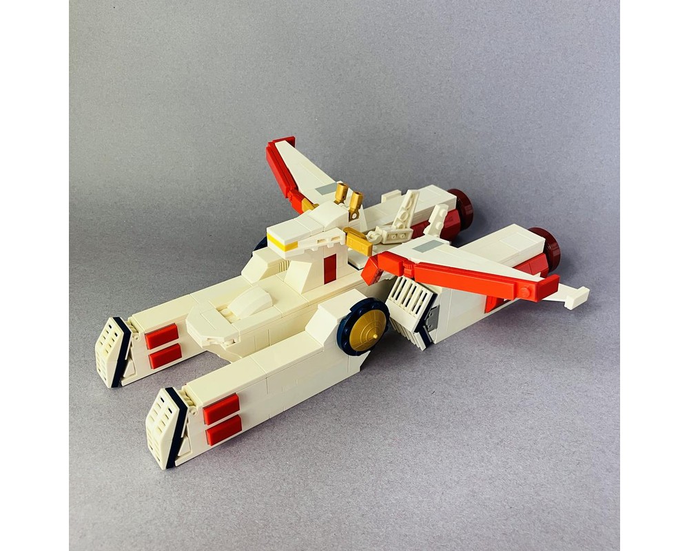 LEGO MOC SCV 70 WHITE BASE by TheLegoGuy31 Rebrickable Build with LEGO