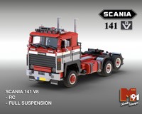 Scania 141 V8  6x2