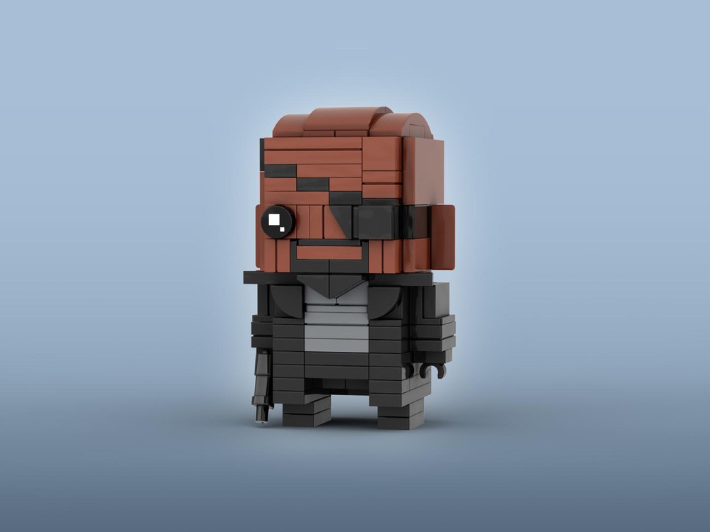 LEGO MOC Nick Fury Brickheadz LEGO MOC - Marvel Cinematic Universe by ...