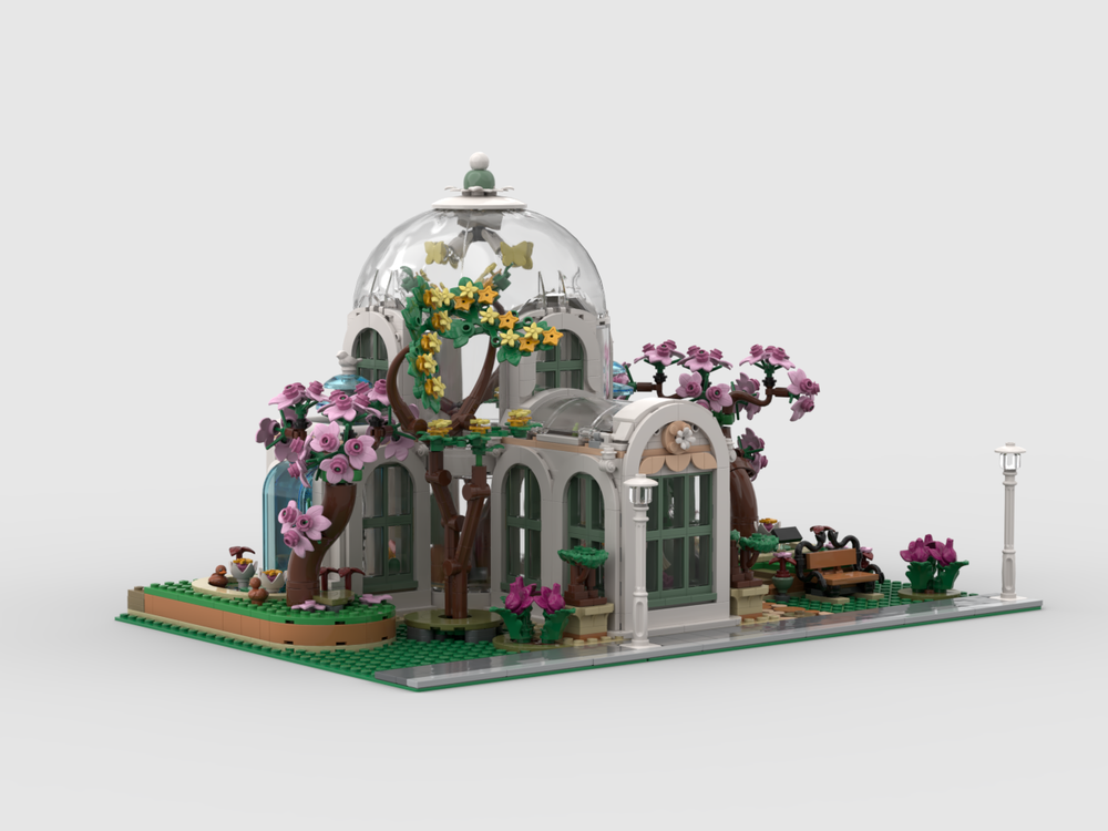 LEGO MOC 41757 Botanic Garden 2 sets enhanced by AndrewG123 ...