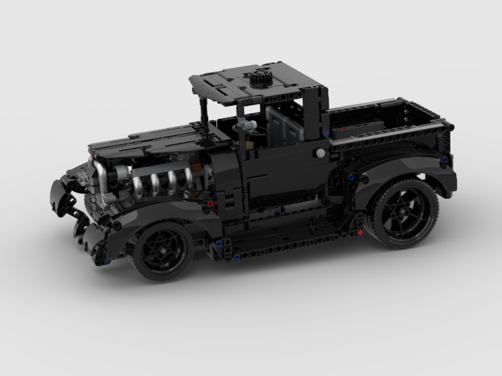 LEGO MOC Ford Model A by east brick customs Rebrickable Build