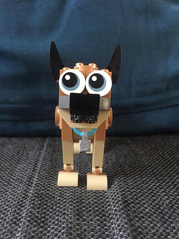 LEGO MOC Lego 31137 German Shepherd by Lego_Moc_Maker | Rebrickable ...