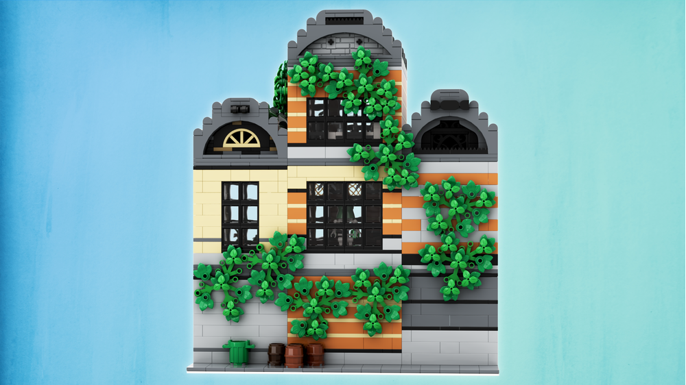 LEGO MOC Old factory modular building by JuliaBuilds | Rebrickable ...