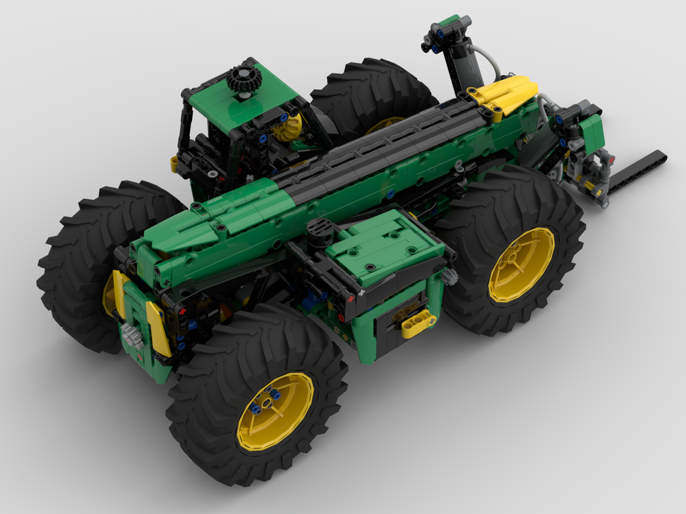 LEGO MOC Telehandler (42157) by ConstructionsByDonat | Rebrickable ...