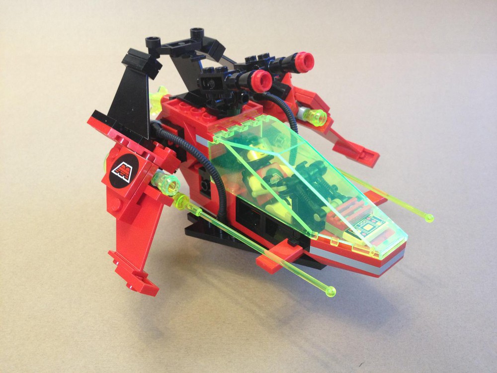 LEGO MOC-1586 M:23 Skyhopper 'The Frog' (Space > M:Tron 2014 ...