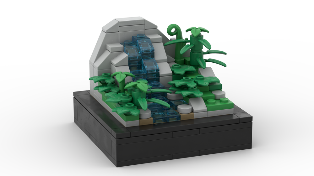 LEGO MOC A quiet river in the woods by Blockwise | Rebrickable - Build ...