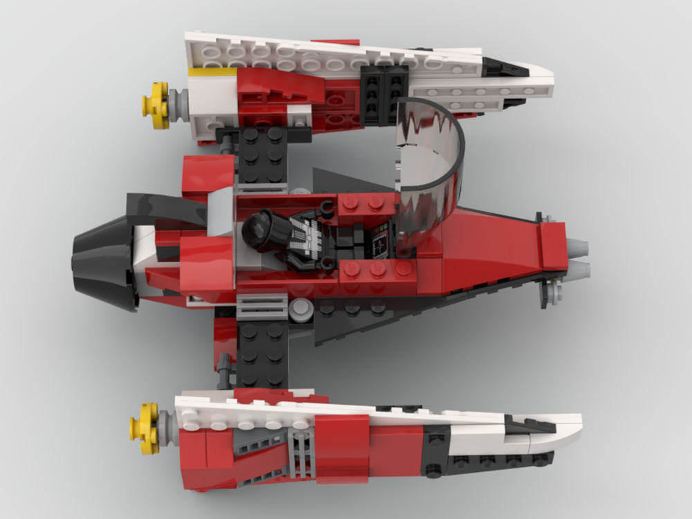 LEGO MOC-158680 31047 Starfighter Red II by R4D3K | Rebrickable - Build ...