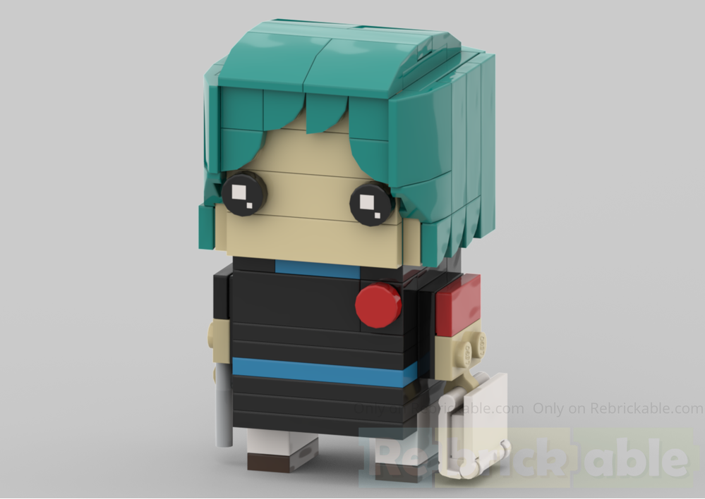 LEGO MOC Fuuka Yamagishi BrickHead - Persona 3 by GoldengamerLego ...