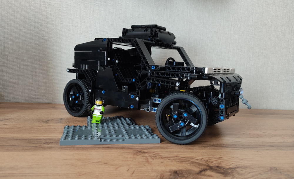 LEGO MOC Man TGX (By BricKimi) by OldOlneyLego