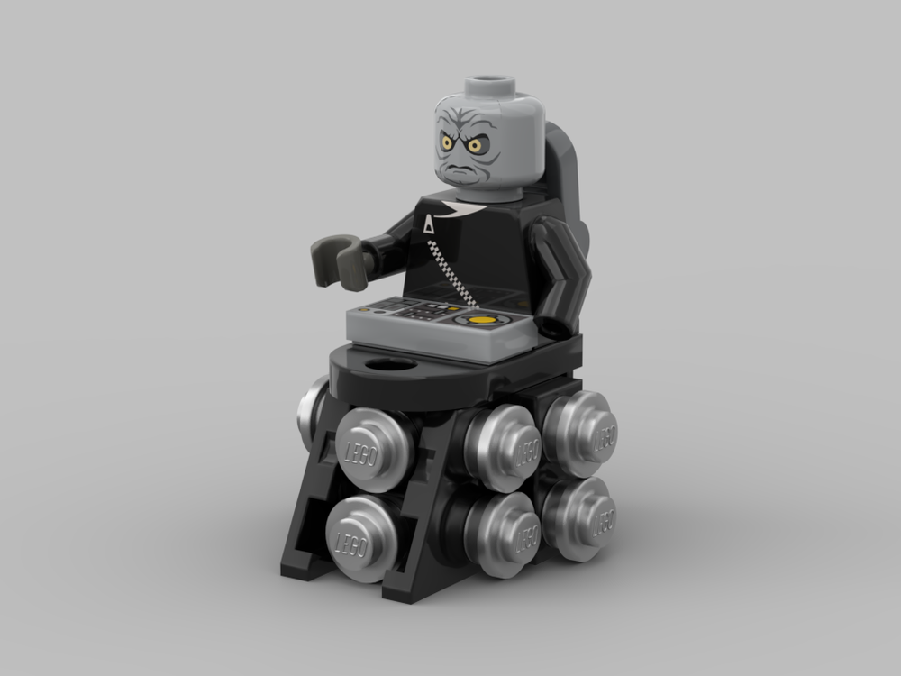 LEGO MOC Davros by FoxBlox Rebrickable Build with LEGO