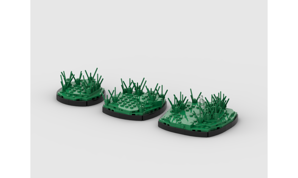 LEGO MOC Minifig round display THEED fields by thelegowolfpack ...