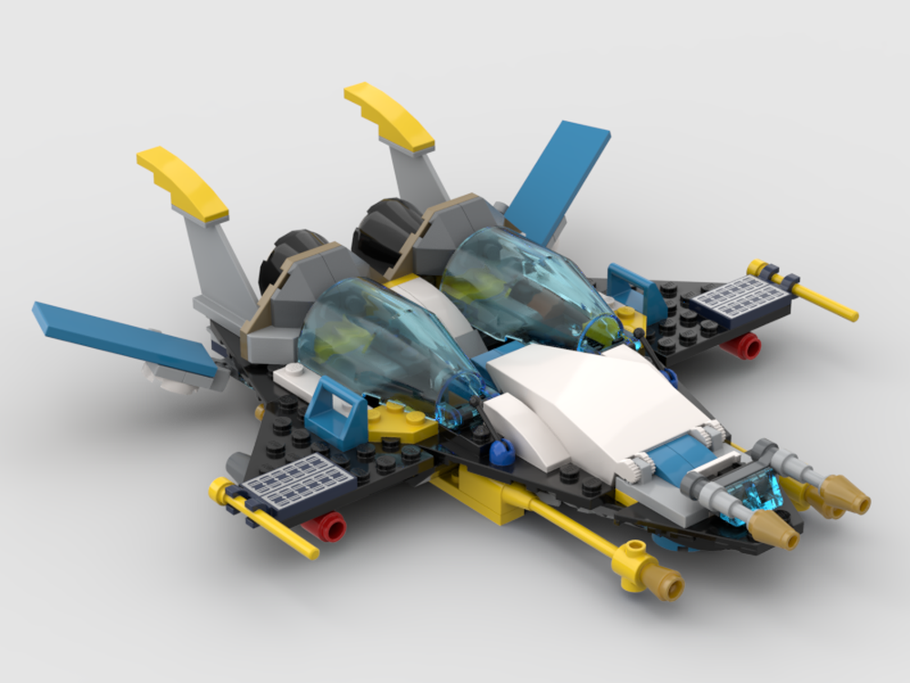 LEGO MOC-159017 60354 Starfighter III by R4D3K | Rebrickable