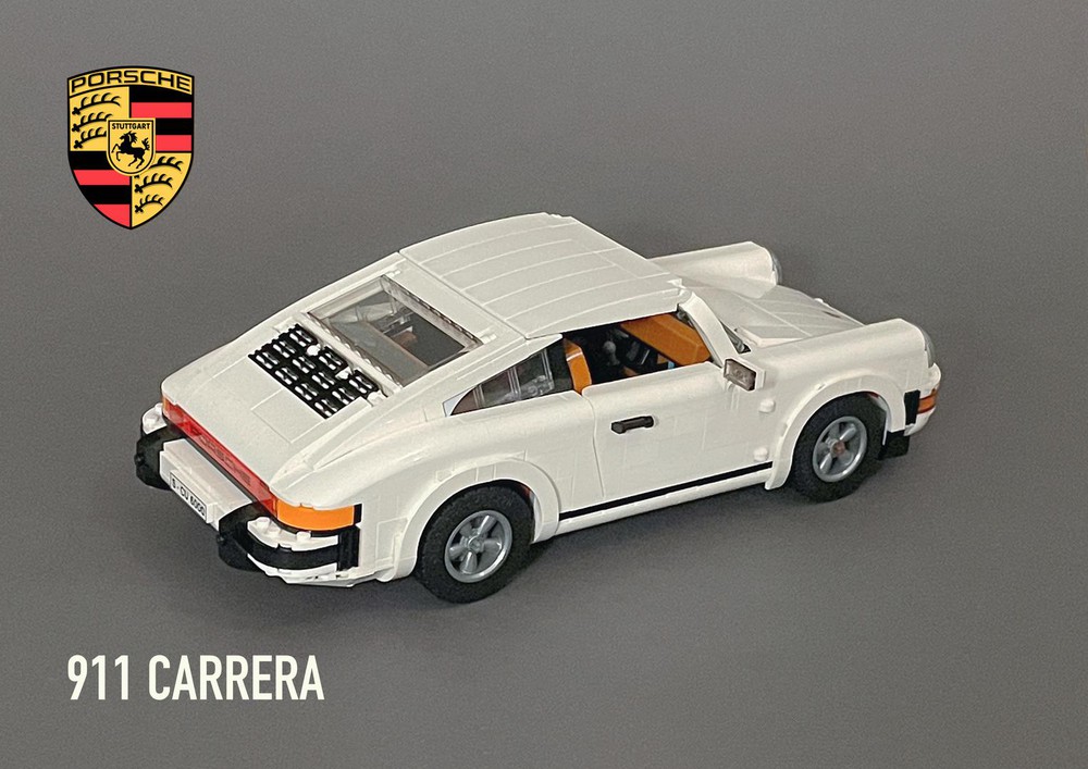 LEGO MOC 10295 Porsche 911 Coupe 3.2 Changes by DaapMechEng