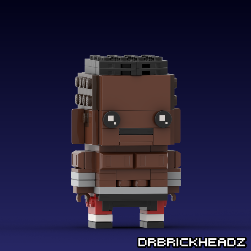 LEGO MOC Jackson "Jax" Briggs (Mortal Kombat II) Brickheadz by